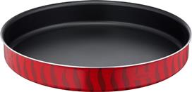 Tefal J5719483 Tempo Flame Ταψί Στρογγυλό Αλουμινίου με Αντικολλητική Επίστρωση 34cm