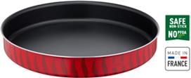 Tefal J5719583 Tempo Flame Ταψί Στρογγυλό Αλουμινίου με Αντικολλητική Επίστρωση 38cm