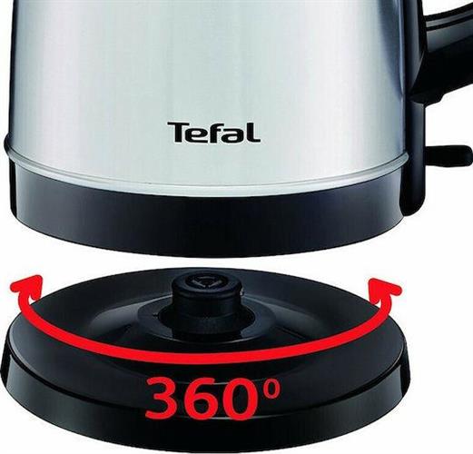 Tefal KI150D Βραστήρας 1.7lt 2400W Μαύρο-Inox