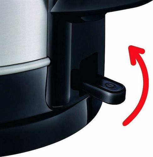 Tefal KI150D Βραστήρας 1.7lt 2400W Μαύρο-Inox