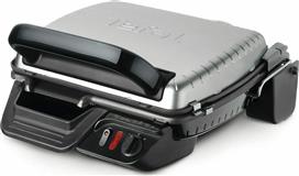Tefal GC3050 Ultra Compact 600 Τοστιέρα Γκριλιέρα με Αποσπώμενες Πλάκες 2000W Inox