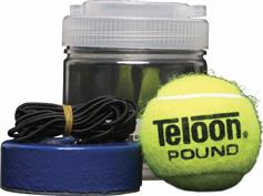Teloon Rebounder Μπαλάκι Τένις για Προπόνηση 1τμχ