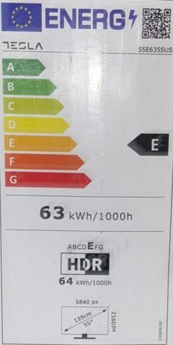 Tesla 55E635SUS Smart Τηλεόραση 55