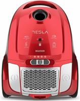 Tesla BG200R Ηλεκτρική Σκούπα 800W με Σακούλα 2lt Κόκκινη
