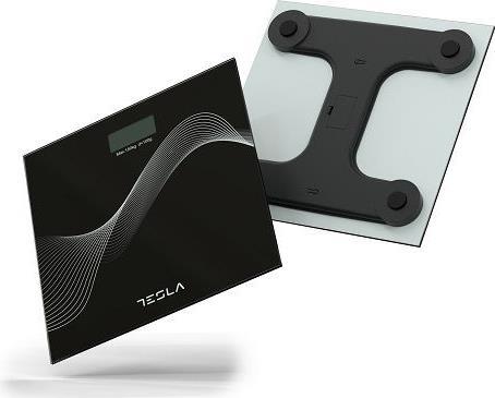 Tesla BS102B Ψηφιακή Ζυγαριά σε Μαύρο χρώμα
