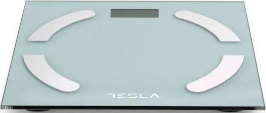 Tesla BS301WX Ψηφιακή Ζυγαριά σε χρώμα Λευκό Transparent