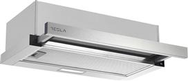Tesla DT600AX Συρόμενος Απορροφητήρας 60cm Inox