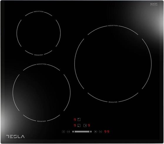 Tesla HI6300TB Επαγωγική Εστία Αυτόνομη με Λειτουργία Κλειδώματος Π60cm Μαύρη