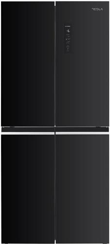 Tesla RM4700FHBE Ψυγείο Ντουλάπα 466lt Total NoFrost Υ180xΠ79.5xΒ73.5cm Μαύρο