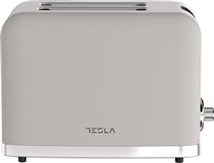 Tesla TS600CX Φρυγανιέρα 2 Θέσεων 930W Κρεμ