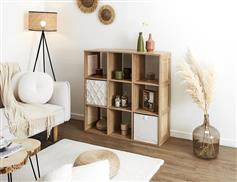 The Home Deco Factory Bali Βιβλιοθήκη 99.6x32x99cm HD0246