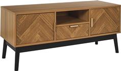 The Home Deco Factory Felix Έπιπλο Τηλεόρασης Καφέ 110x40x48cm