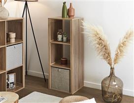 The Home Deco Factory Klaus Ραφιέρα Δαπέδου Μπεζ 38.5x32x99cm HD0242FS