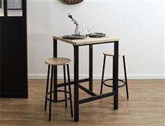 The Home Deco Factory Loka Τραπεζαρία Σετ 3τμχ HD0210CRFV