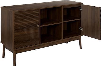 The Home Deco Factory Tiffany Μπουφές Ξύλινος Απόχρωση Καφέ 120x40x70cm HD0561