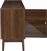 The Home Deco Factory Tiffany Μπουφές Ξύλινος Απόχρωση Καφέ 120x40x70cm HD0561