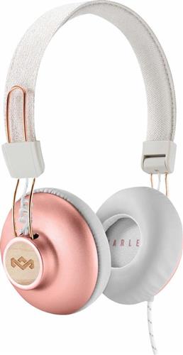 The House Of Marley EM-JH121-CP Positive Vibration 2.0 Ενσύρματα On Ear Ακουστικά Λευκά-Ροζ