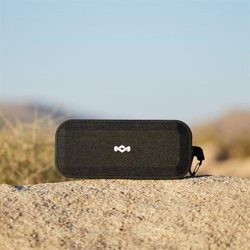 The House Of Marley No Bounds XL Αδιάβροχο Ηχείο Bluetooth 20W με Διάρκεια Μπαταρίας έως 16 ώρες Μαύρο EM-JA017-SB 
