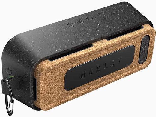The House Of Marley No Bounds XL Αδιάβροχο Ηχείο Bluetooth 20W με Διάρκεια Μπαταρίας έως 16 ώρες Μαύρο EM-JA017-SB 