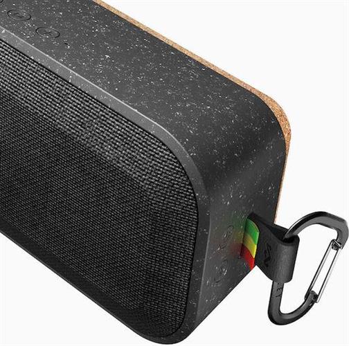 The House Of Marley No Bounds XL Αδιάβροχο Ηχείο Bluetooth 20W με Διάρκεια Μπαταρίας έως 16 ώρες Μαύρο EM-JA017-SB 