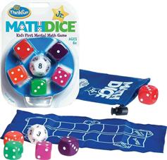 Think Fun Επιτραπέζιο Παιχνίδι Math Dice Jr 001515