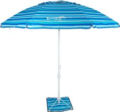 Tommy Bahama 371TB7-2697 Σπαστή Ομπρέλα Θαλάσσης Διαμέτρου 2.13m με UV Προστασία και Αεραγωγό Μπλε