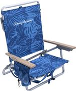 Tommy Bahama 141TB-7593 Ξαπλώστρα-Πολυθρόνα Παραλίας Αλουμινίου με Ανάκλιση 5 Θέσεων και Ψυγειοτσάντα Μπλε