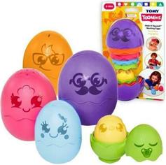 Tomy Toomies Αυγoυλάκια στη Φωλιά με Ήχoυς για 6+ Μηνών 1000-73080