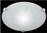 Trio Lighting Adrian Κλασική Γυάλινη Πλαφονιέρα Οροφής με Ντουί E27 Λευκή 30cm