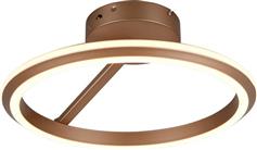 Trio Lighting Amador Πλαφονιέρα Οροφής Καφέ 635510165