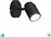 Trio Lighting Angelo Μονό Σποτ με Ντουί GU10 Μαύρο