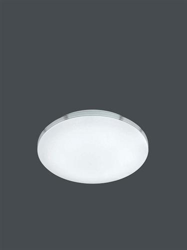 Trio Lighting Apart Στρογγυλό Εξωτερικό LED Panel Ισχύος 18W με Θερμό Λευκό Φως 659411806