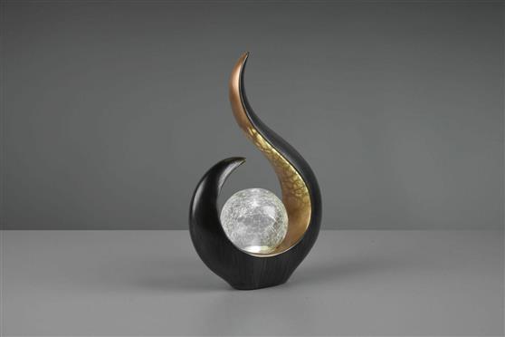 Trio Lighting Arbieto Ηλιακό Φωτιστικό Δαπέδου IP44 με Αισθητήρα Φωτός Μαύρο R55296142