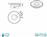 Trio Lighting Ascari Μοντέρνα Μεταλλική Πλαφονιέρα Οροφής με Ενσωματωμένο LED Ασημί 30cm