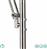 Trio Lighting Barrie Μοντέρνο LED Φωτιστικό Δαπέδου με Ρυθμιζόμενο Λευκό Φως Ασημί Υ181xΜ30cm