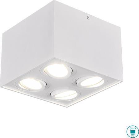 Trio Lighting Biscuit Σποτ με 4 Φώτα και Ντουί GU10 Λευκό