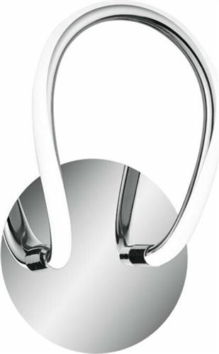 Trio Lighting Bologna Μοντέρνο Φωτιστικό Τοίχου με Ενσωματωμένο LED και Φυσικό Λευκό Φως Ασημί 14cm R27051106