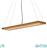 Trio Lighting Brad Μοντέρνο Κρεμαστό Φωτιστικό Ράγα με Ενσωματωμένο LED Καφέ