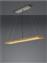 Trio Lighting Brad Μοντέρνο Κρεμαστό Φωτιστικό Ράγα με Ενσωματωμένο LED Καφέ