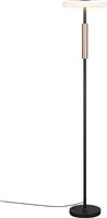 Trio Lighting Celeste LED Φωτιστικό Δαπέδου Υ160xΜ33cm με Θερμό Λευκό Φως Καφέ 454910165