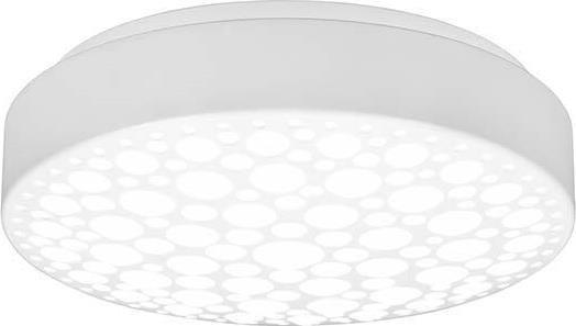 Trio Lighting Chizu Μοντέρνα Πλαστική Πλαφονιέρα Οροφής με Ενσωματωμένο LED σε Λευκό χρώμα 28.5cm R67162831