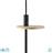 Trio Lighting Claas Μοντέρνο Φωτιστικό Δαπέδου με Ντουί για Λαμπτήρα E27 Μαύρο Υ160xΜ40cm