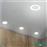 Trio Lighting Core Στρογγυλό Πλαστικό Χωνευτό Σποτ με Ενσωματωμένο LED και Θερμό Λευκό Φως Ασημί 2x8cm