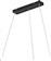 Trio Lighting Cross Μοντέρνο Κρεμαστό Φωτιστικό Πολύφωτο Ράγα Μαύρο