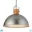 Trio Lighting Delhi Μοντέρνο Κρεμαστό Φωτιστικό Μονόφωτο Καμπάνα με Ντουί E27 Ασημί