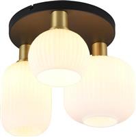 Trio Lighting Diva Πλαφονιέρα Οροφής 39cm Χρυσή με Ντουί E27 619800308