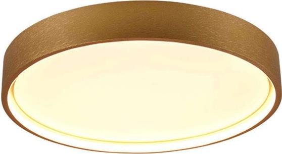 Trio Lighting Doha Πλαφονιέρα Οροφής με Ενσωματωμένο LED σε Χρυσό χρώμα 45cm 641310208