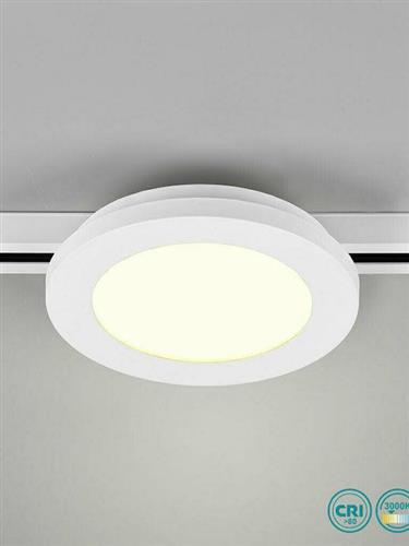 Trio Lighting DUOline Camillus Στρογγυλό Εξωτερικό LED Panel Ισχύος 9W με Θερμό Λευκό Φως 14.8x14.8cm 76921031