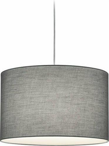 Trio Lighting DUOline Κλασικό Κρεμαστό Φωτιστικό Μονόφωτο με Ντουί E27 Γκρι