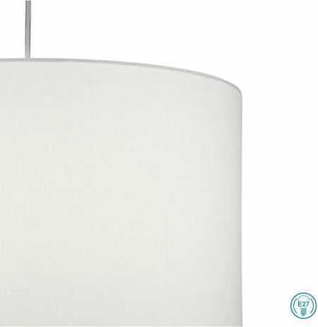 Trio Lighting DUOline Κλασικό Κρεμαστό Φωτιστικό Μονόφωτο με Ντουί E27 Λευκό